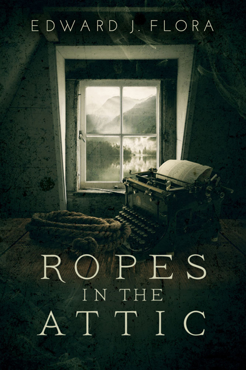 Horror Book Cover Design: Ropes in the Attic